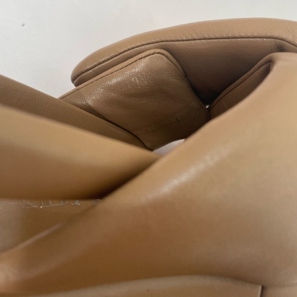 PRADA Padded Slingback Soft Leather Sandals - Picture 13 of 13